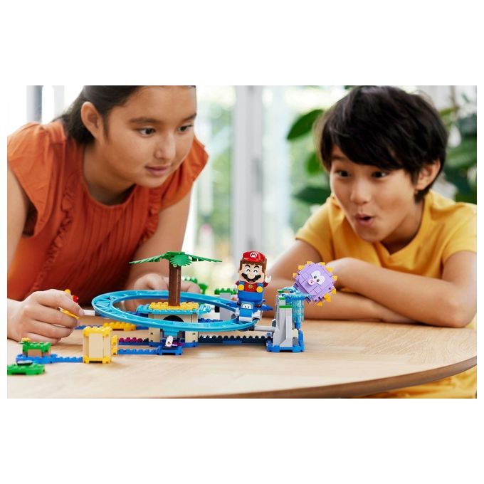 LEGO Super Mario Spiaggia del Ricciospino Gigante Expansion Set