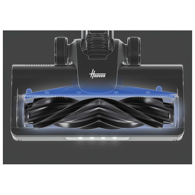 Hoover HF1P10P 011 Scopa Elettrica senza filo Aspirapolvere senza Sacco Ciclonica Potenza 165 Watt colore Nero e Blu