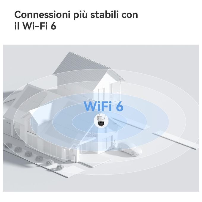 Imou Telecamera Cruiser SC 3K PTZ IP-Wi-Fi Full-color 5MP RedeBlue light