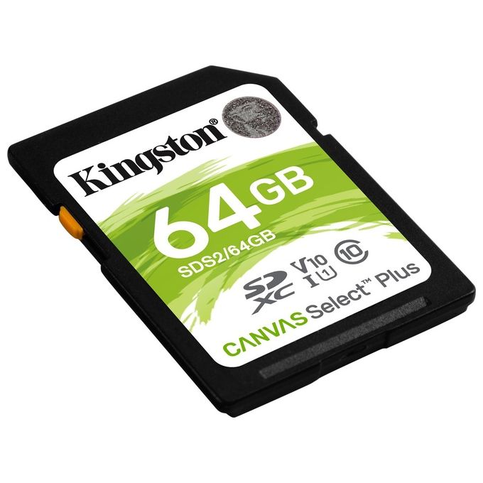 Kingston Canvas Select Plus SD - SDS2-64GB Class 10 UHS-I