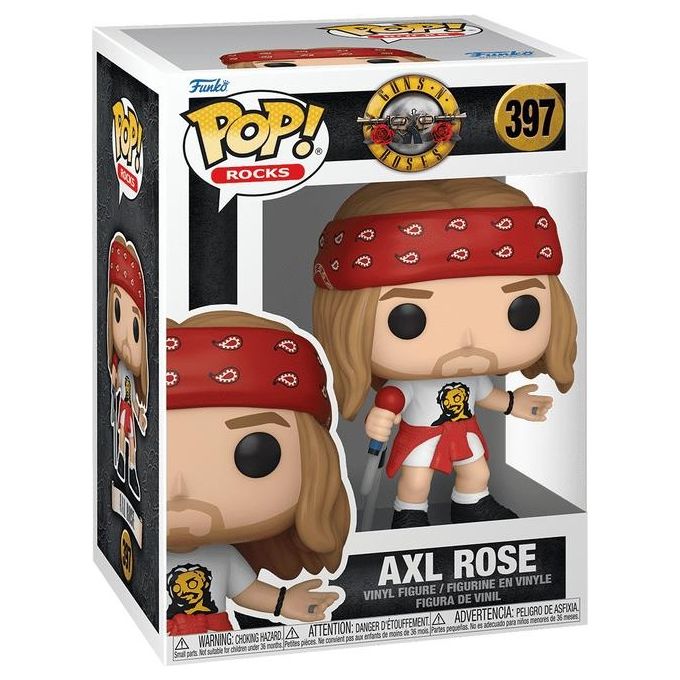 Funko Pop! Rocks Guns N Roses Axl Rose (1992s) With Chase 397