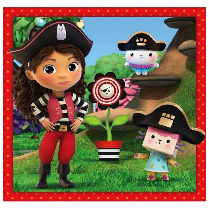 Clementoni Puzzle 48 Pezzi Gabby's Dollhouse Tris Supercolor