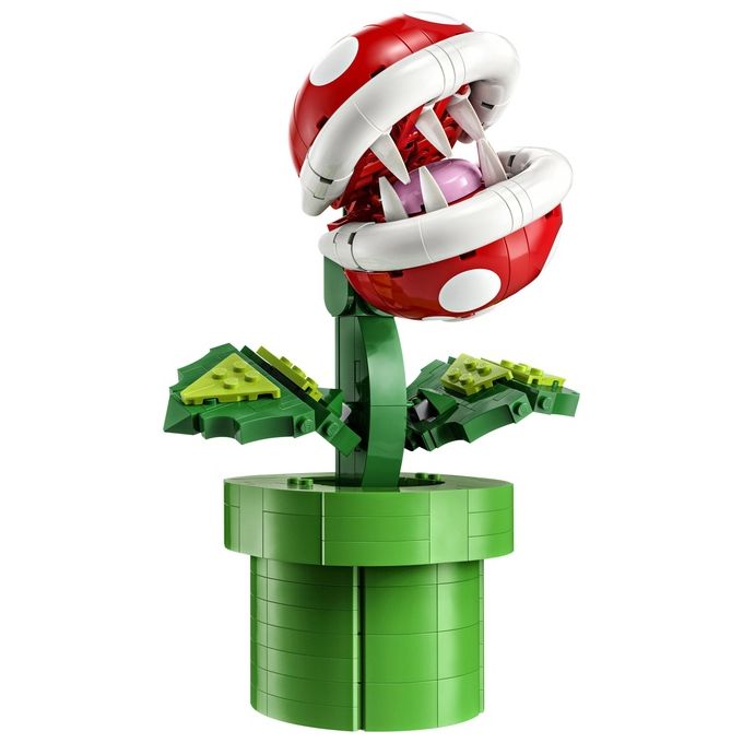 LEGO Super Mario 71426 Pianta Piranha, Personaggio Snodabile con Tubo e 2 Monete, Kit Modellismo per Adulti, Idea Regalo
