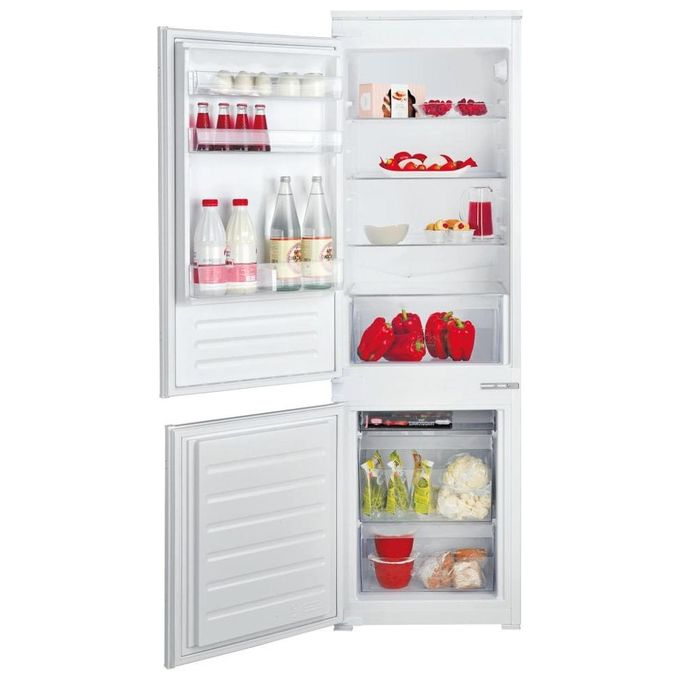 Hotpoint BCB 7030 S1 Frigorifero Combinato  da Incasso 273 Litri Classe eneregetica F Active Fresh Low Frost Guarnizione Antimuffa 177 cm Bianco