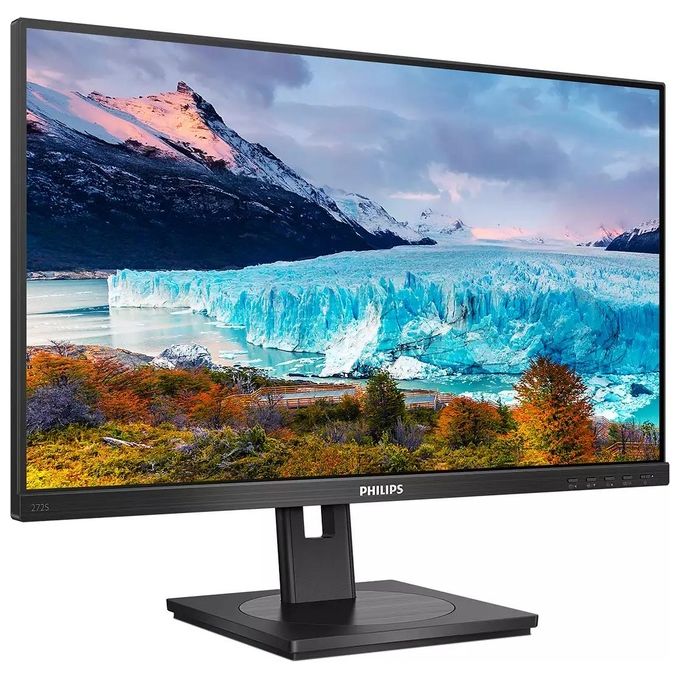 Philips Monitor 27'' LED IPS MMD 272S1M - 00 1920 x 1080 Full HD Tempo di Risposta 4 ms