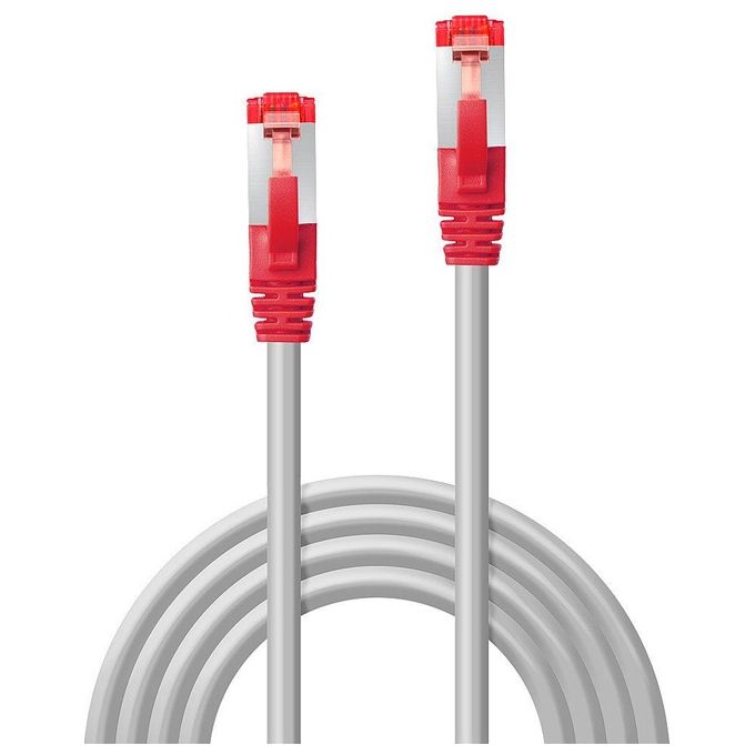 Lindy Crossover Cat.6 S-ftp 10mt Cavo di Rete Grigio Cat6 S-FTP (S-STP)
