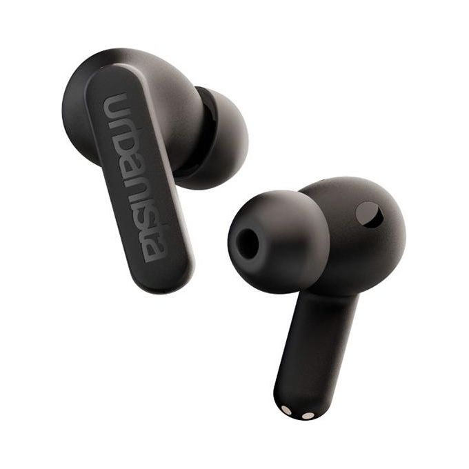 Urbanista Phoenix Auricolari Wireless ad Energia Solare Cancellazione Ibridi Attiva del Rumore Riproduzione Infinito Bluetooth Multipoint Custodia di Ricarica Wireless Autocaricante Nero Notte