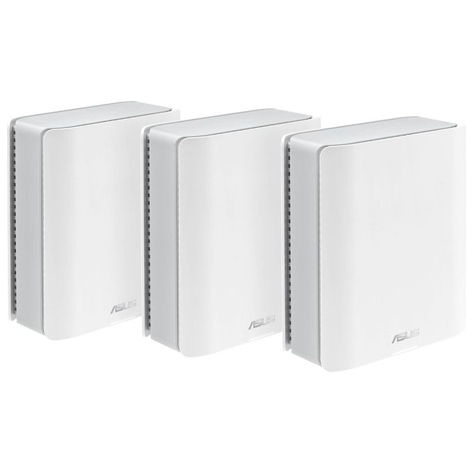 ASUS ZenWiFi BT10 - 3 Pack Bianco Tri-Band (2.4 GHz-5 GHz-6 GHz) Wi-Fi 7 (802.11be) Bianco 3 Interno