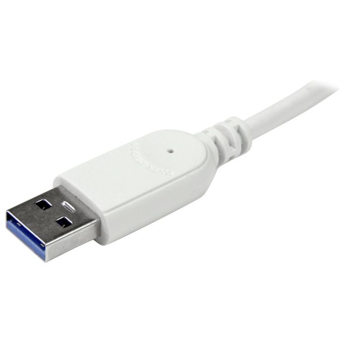 Startech Hub USB 3.0 a 4 porte compatto e portatile con cavo integrato