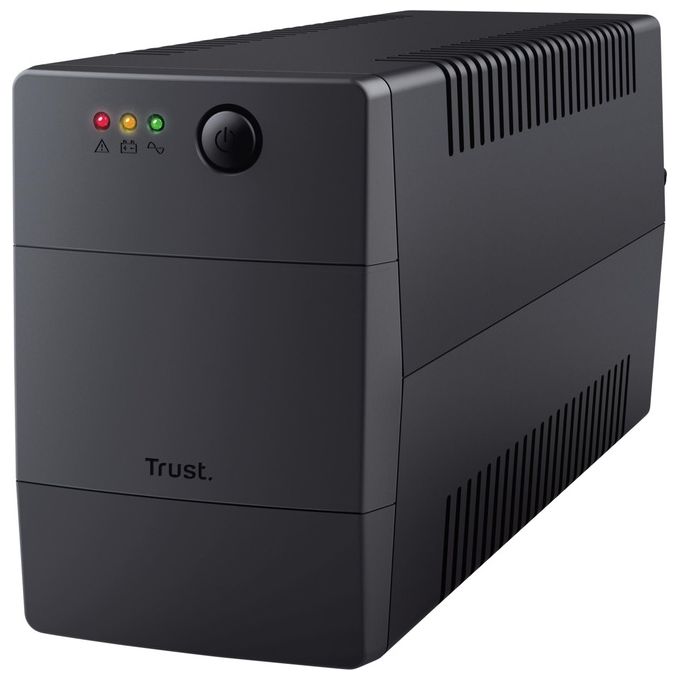 Trust Paxxon 800VA Gruppo di Continuita' 2 Prese di Corrente a Parete con Batteria e Protezione da Sovratensione