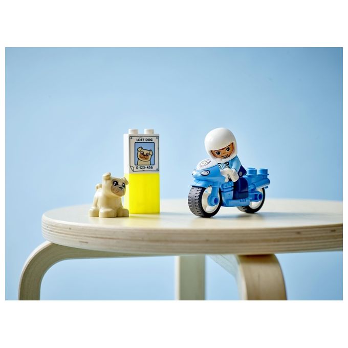 LEGO Duplo Town Moto della Polizia