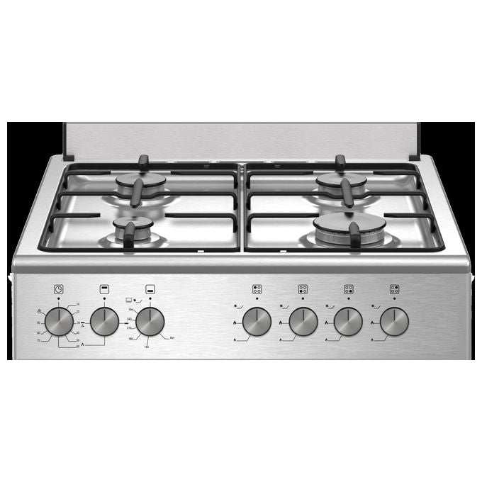 La Germania SE664GX24 Cucina con Piano Cottura a Gas Forno a Gas 60cm Inox
