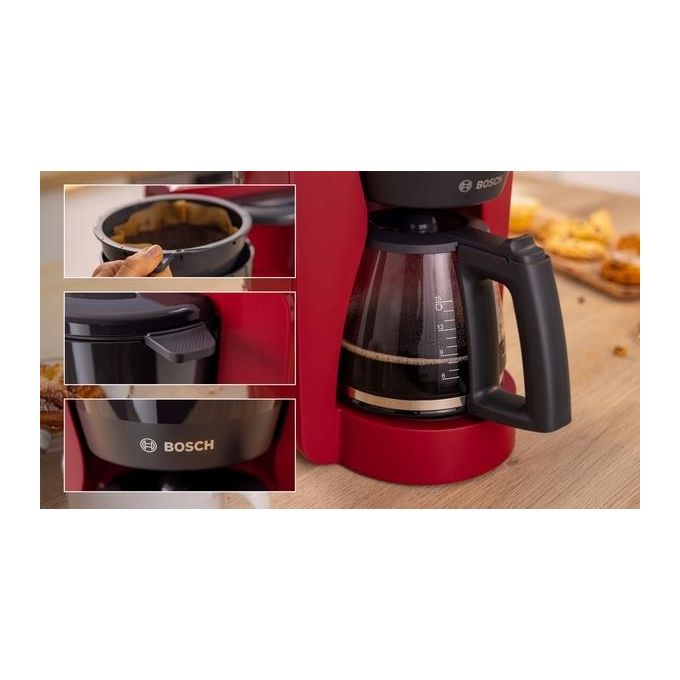 Bosch TKA2M114 Macchina per Caffe' Manuale con Filtro 1.25 Litri