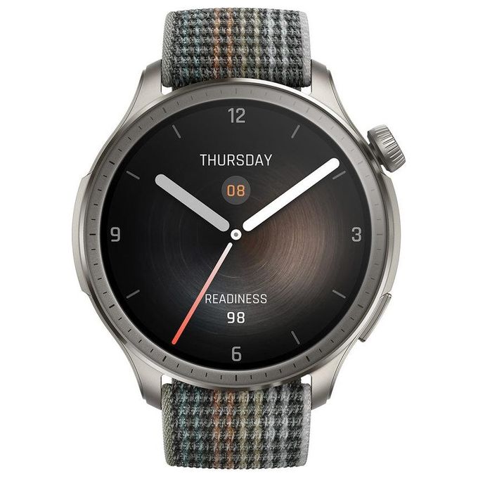 Amazfit Balance 1.5'' Amoled GPS Sport Salute Chiamate Notifiche Nylon Strap Sunset grey