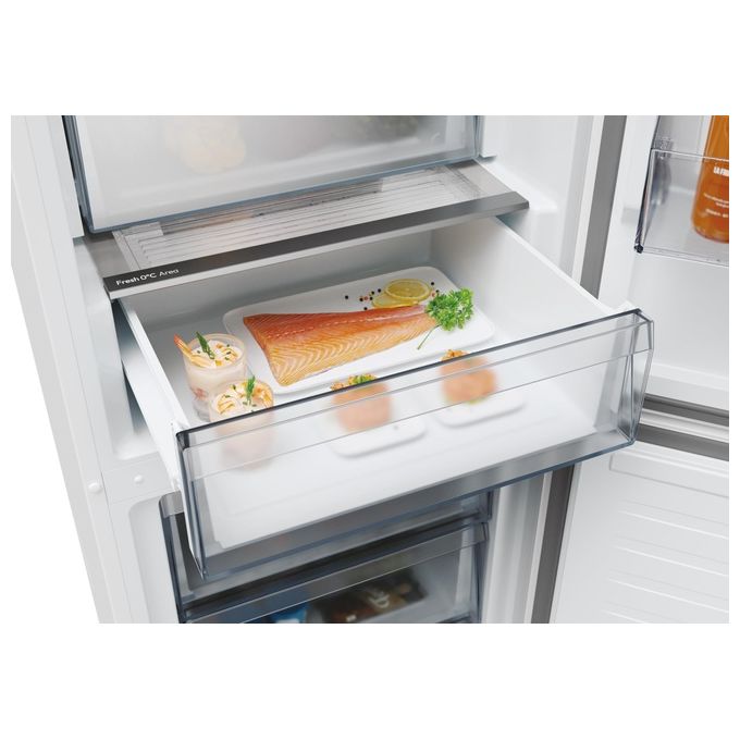 Candy CNCQ2T620EW Frigorifero Combinato Libera Installazione 409 Litri Classe Energetica E Bianco