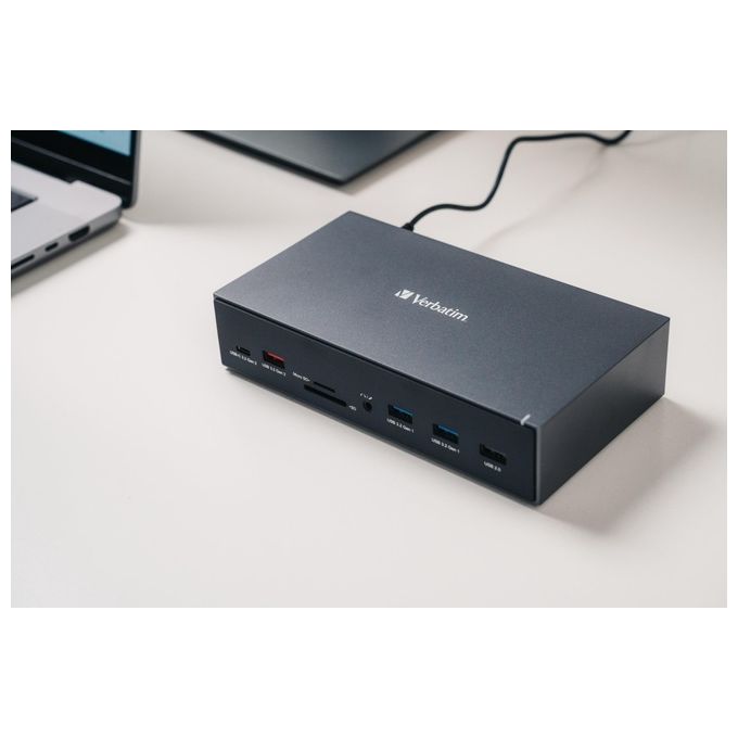 Verbatim CDS-17 Usb C Multi 17 in 1 Hdmi 8k Pd 100W