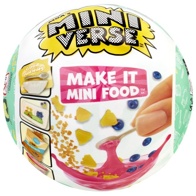 MGA Playset Cucina Miniverse Make It Mini Foods: Cafe in PDQ Series 3A