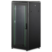 Digitus Armadio 26 Unita' Linea Professionale (a)1310 X (l)600) X (p)600 Mm. Colore Nero Ral 9005