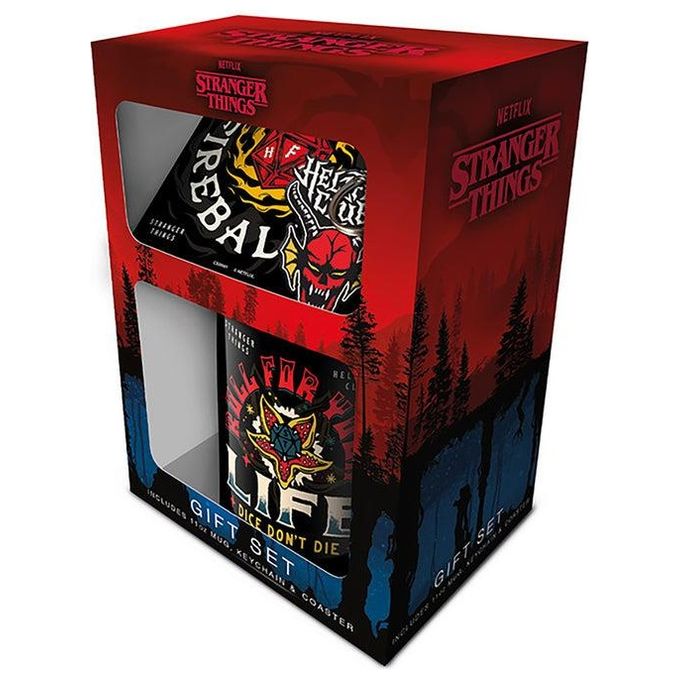 Pyramid International Set Regalo Videogioco Stranger Things Hellfire Club Gift Set