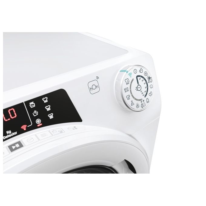 Candy RO14104DWMT1S Rapido' Lavatrice Frontale 10 Kg 1400 rpm Classe A Wi-Fi Vapore Inverter (85x60x58 cm) colore Bianco