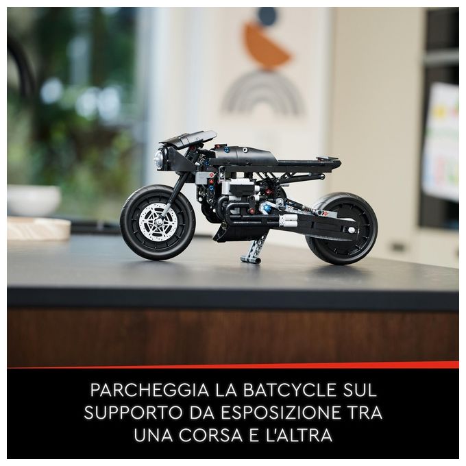 LEGO Technic 42155 THE BATMAN - BATCYCLE, Moto Giocattolo da Collezione, Modellino Motocicletta del Supereroe, Film del 2022