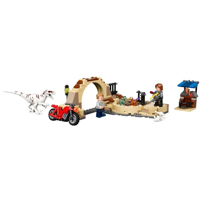 LEGO Jurassic World Atrociraptor: Inseguimento sulla Moto