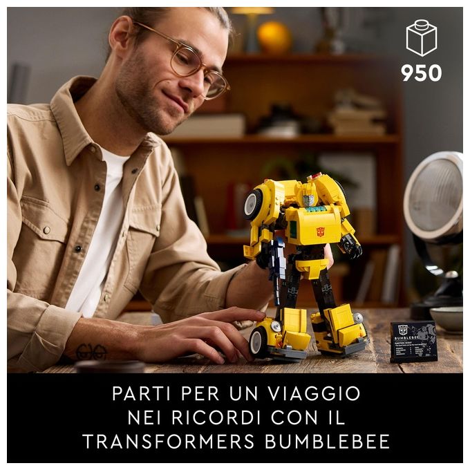 Lego Icons Transformers Bumblebee