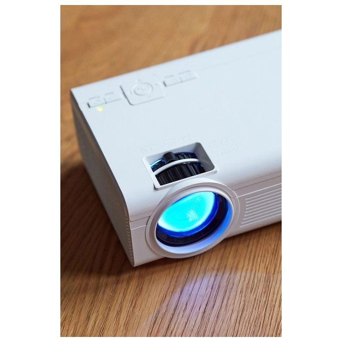 Lenco LPJ-280WH Videoproiettore a Raggio Standard LCD Bianco