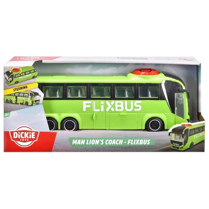 Simba Modello Dickie Bus Man Lions Flixbus Verde