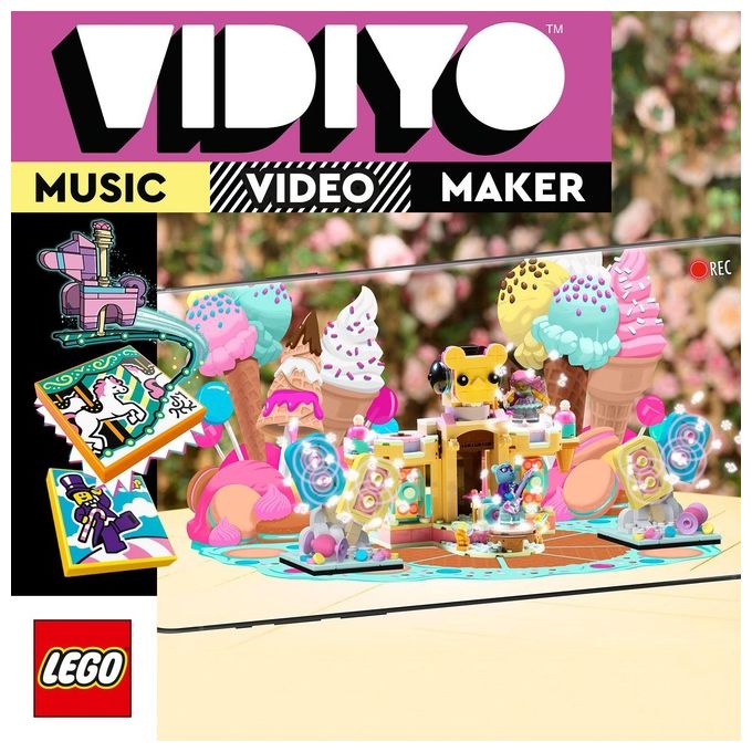 LEGO Vidiyo Candy Castle Stage