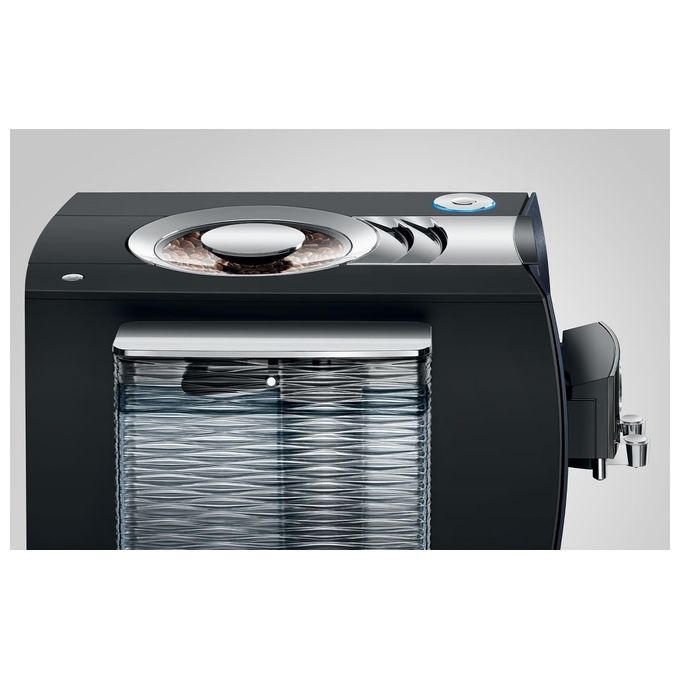 JURA Z10 Aluminium Midnight Blue - Macchina da caffe' automatica, 2,4 L, 15 bar, 1450 W, 32 specialita', macinacaffe' P.R.G., Cold Extraction Process, display touch da 4,3'', Midnight Blue