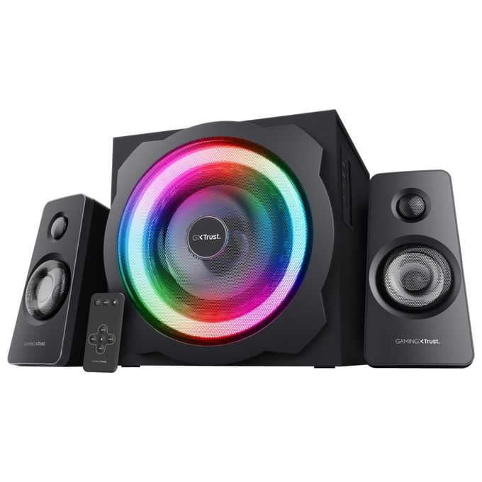 Trust GXT 629 Tytan Set Altoparlanti con Subwoofer 2.1 Canali 60W Nero
