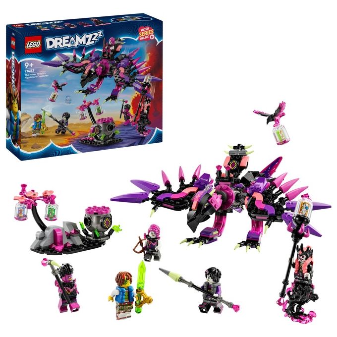 LEGO 71483 Le Creature da Incubo della Mai-Strega Set da Costruzione 457 Pezzi per Bambini 9+ colore Multicolore