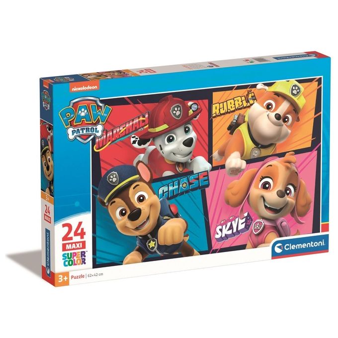 Clementoni Puzzle da 24 Pezzi Maxi Paw Patrol