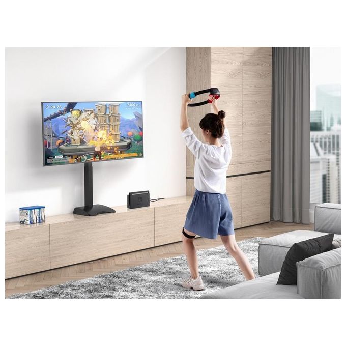 Conceptronic Supporto Tv a Parete 65'' Nero