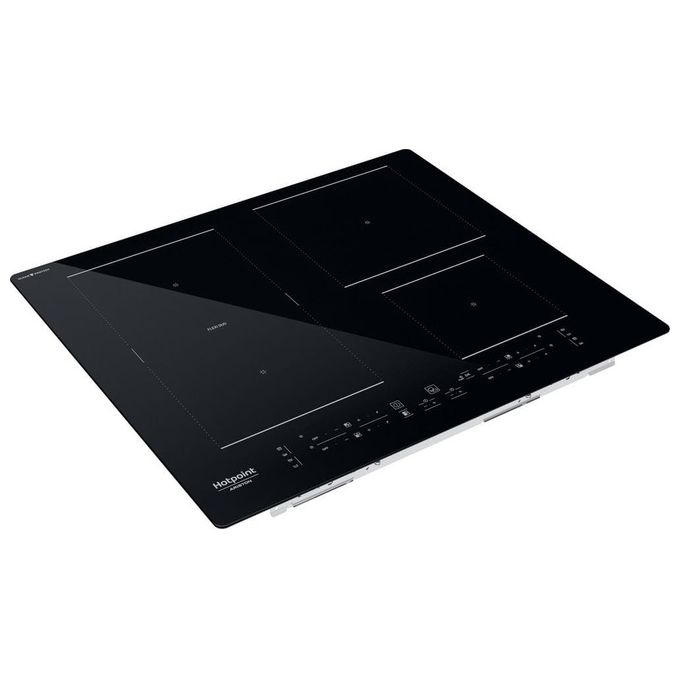 Hotpoint HB 4860C CPNE Piano cottura a induzione 59 cm 4 zone Flexi Duo Touch 7200 W colore Nero