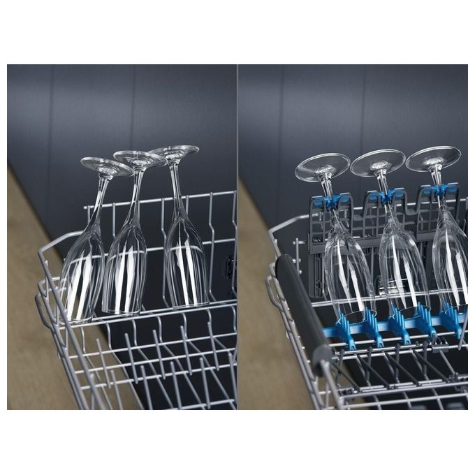 Electrolux EES68605L Serie 600 Lavastoviglie Incasso Integrata Totale 14 coperti Classe A 43 dB AirDry SatelliteClean (82x60x56 cm) colore Nero