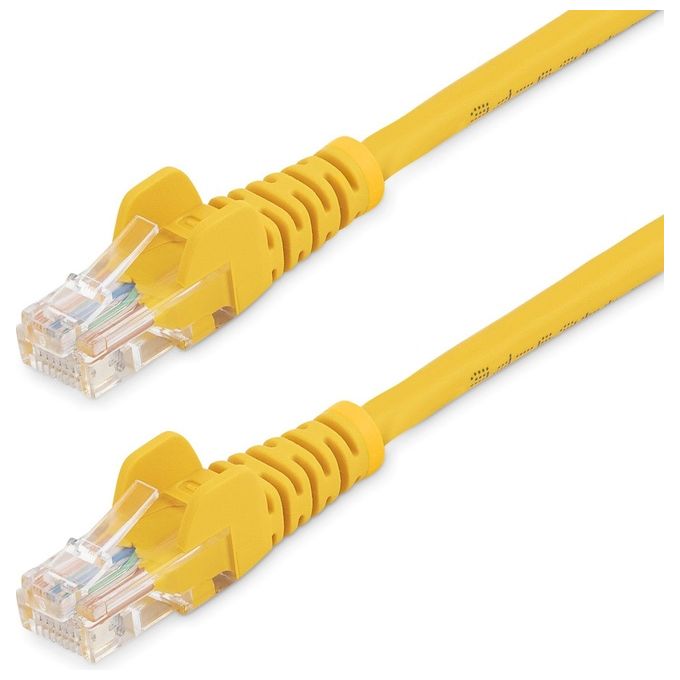 StarTech Cable Cavo Patch Utp Cat5e Rj45 Antigroviglio 2mt Giallo