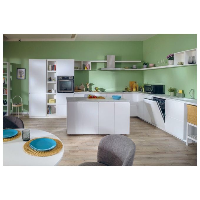 Candy FCNE825XL WIFI Forno Elettrico Multifunzione Capacita' 70 Litri Classe energetica A+ 8 funzioni Timer Touch Softclose Castelletto e guide telescopiche Aquactiva Wifi 60 cm Inox
