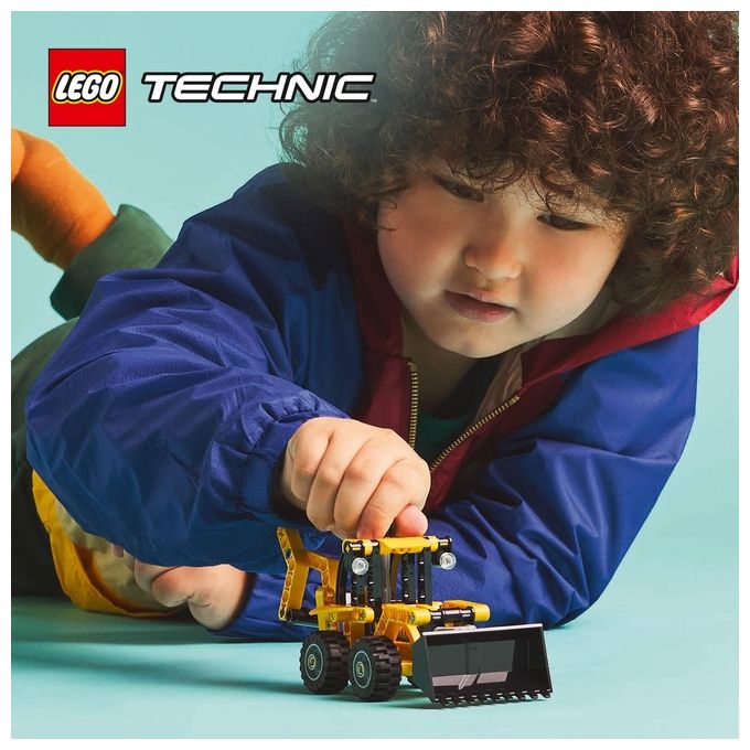 LEGO Scavatrice a Cucchiaia Rovescia 42197 Technic Costruzioni avanzate per appassionati con dettagli realistici di movimento e design robusto