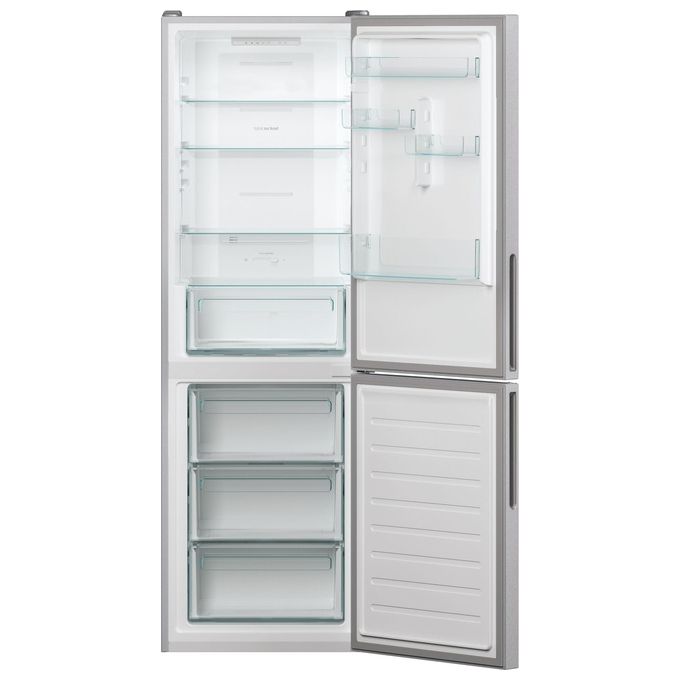 Candy CCE3T618FS Frigorifero Combinato Capacita' 342 Litri Classe energetica F No Frost 185 cm Argento