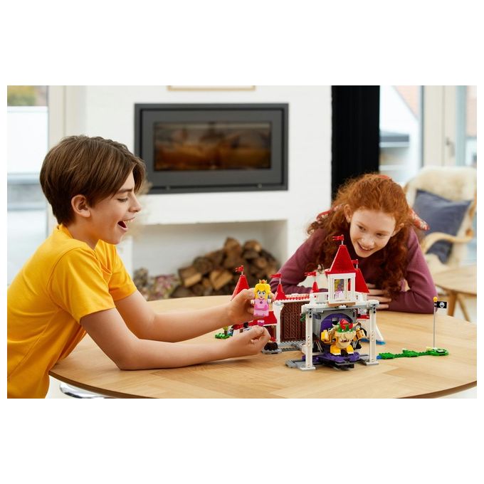 LEGO 71408 Super Mario Pack Espansione Castello di Peach 1216 pezzi 5 personaggi inclusi (48x37x9 5 cm) colore Nero