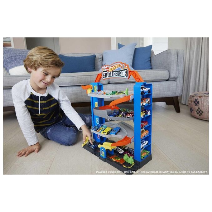 Mattel Garage delle Acrobazie Set Pista Hot Wheels