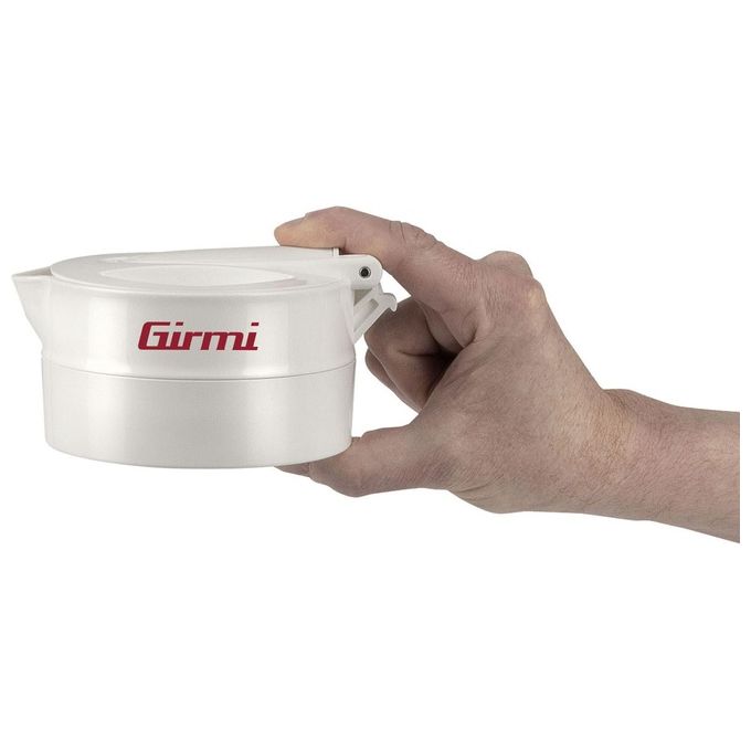 Girmi BL03 Bollitore Pieghevole in Silicone 0.6 Litri 600W Cavo Removibile