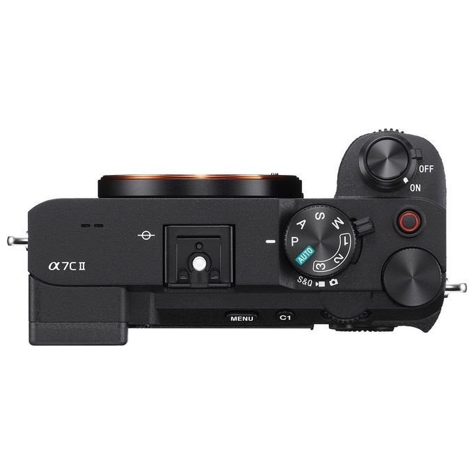 Sony ILCE7CM2B Alpha 7C II Fotocamera Mirrorless 33 MP Autofocus AI 4K60p Schermo Touch 270° colore Nero