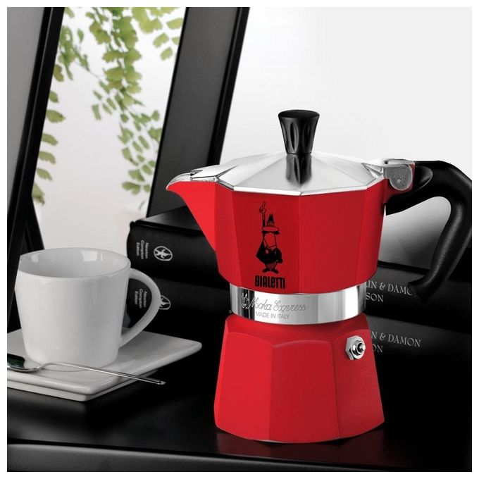 Bialetti MOKA EXPRESS 3 Tazze Rosso Winter Wonderland