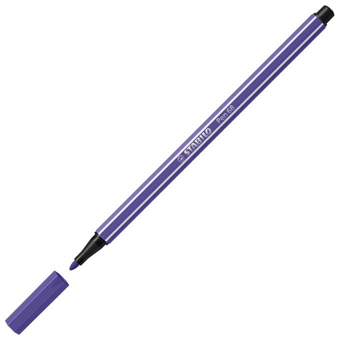 Stabilo Confezione 10 Pen 68 Viola