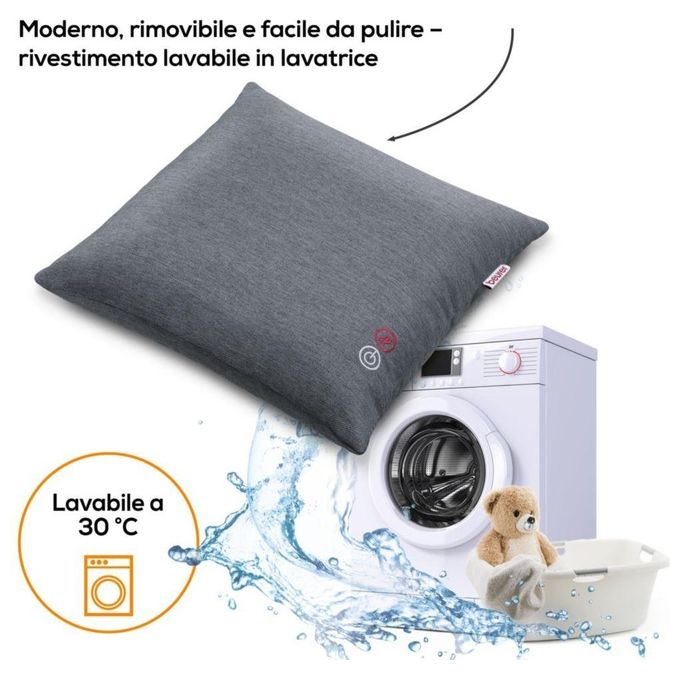 Beurer MG 135 Cuscino per Massaggio Shiatsu con Fuzione Calore