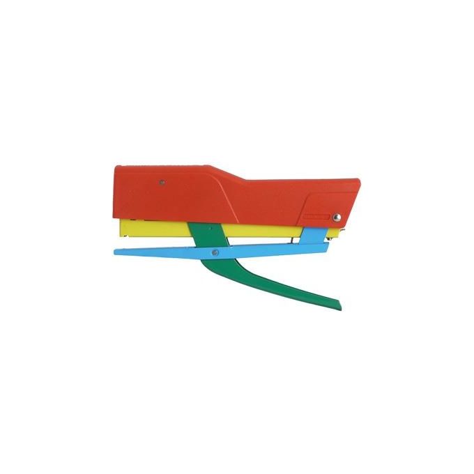 Zenith 0205901061 590 MIX Cucitrice a Pinza Capacita' 30 Fogli Tipo Punto 6-4-6-6 Colore Blu Verde Rosso Giallo