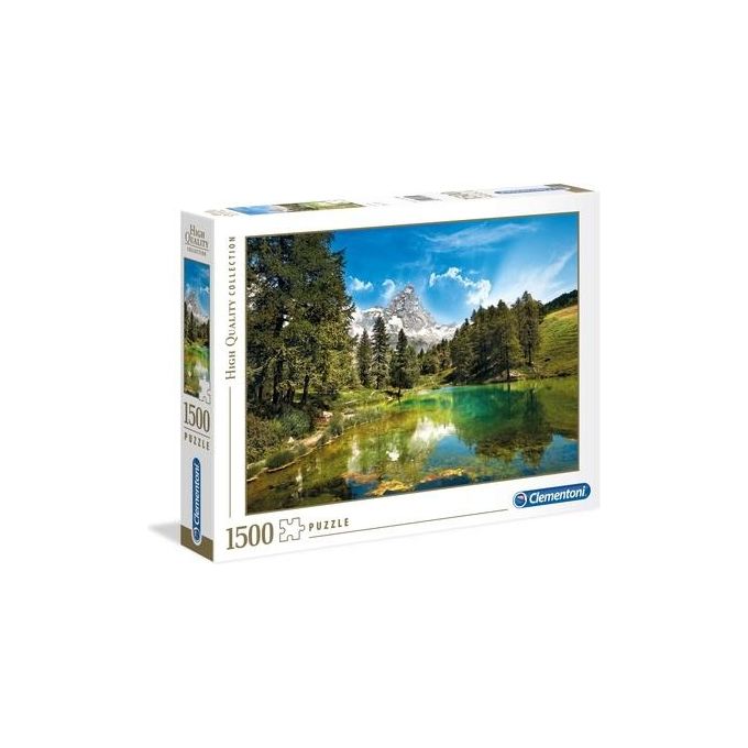 Clementoni 31680 Puzzle 1500 Pezzi Blue Lake